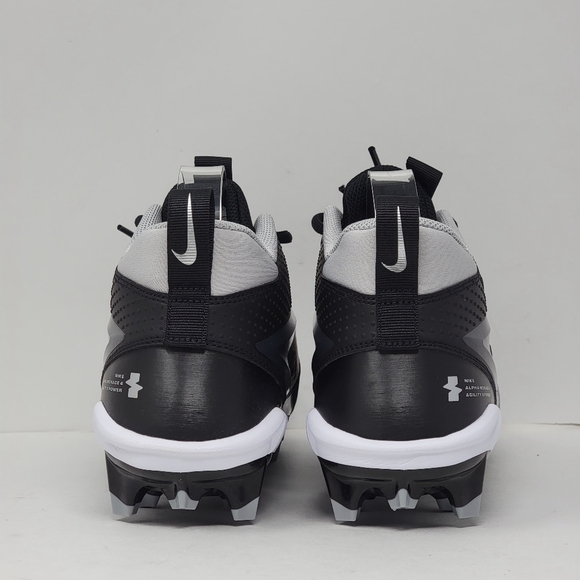 Nike Alpha Menace 4 Varsity Men’s Football Cleats Black FN0027-001 Size 11 New - Picture 7 of 9